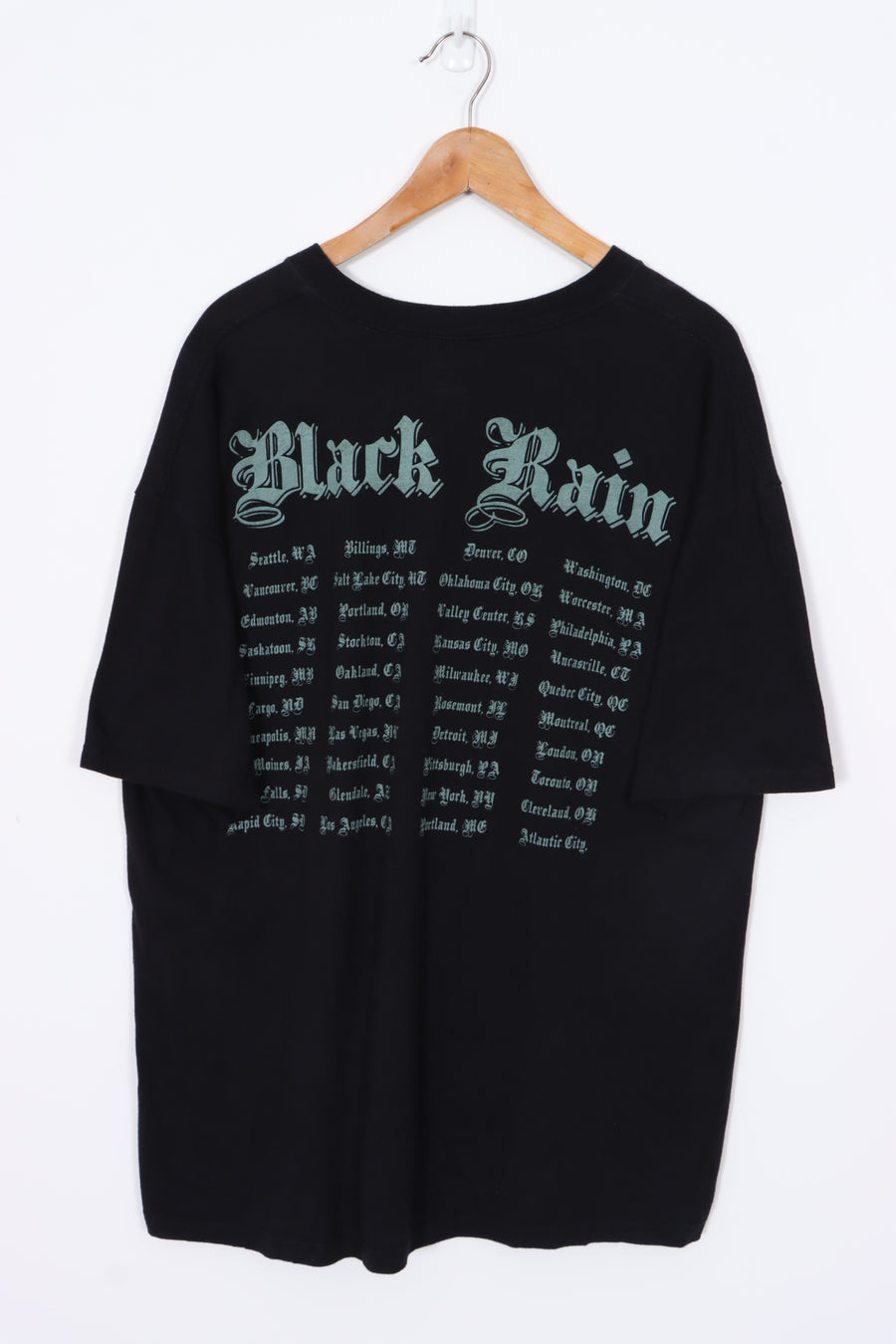 Ozzy Osbourne 'Black Rain' Concert Front Back T-Shirt (XL)