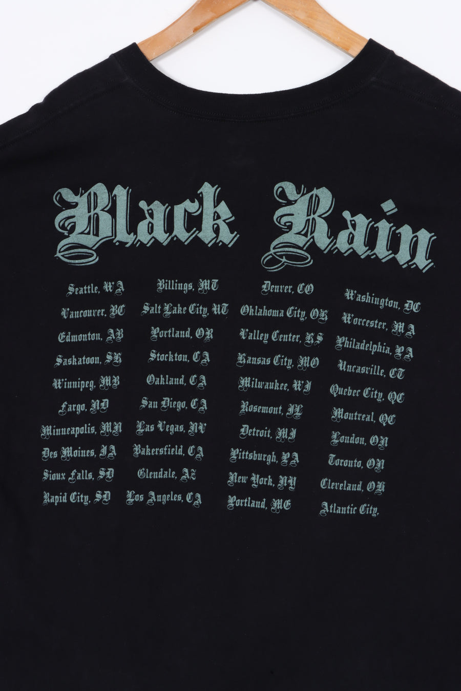 Ozzy Osbourne 'Black Rain' Concert Front Back T-Shirt (XL)