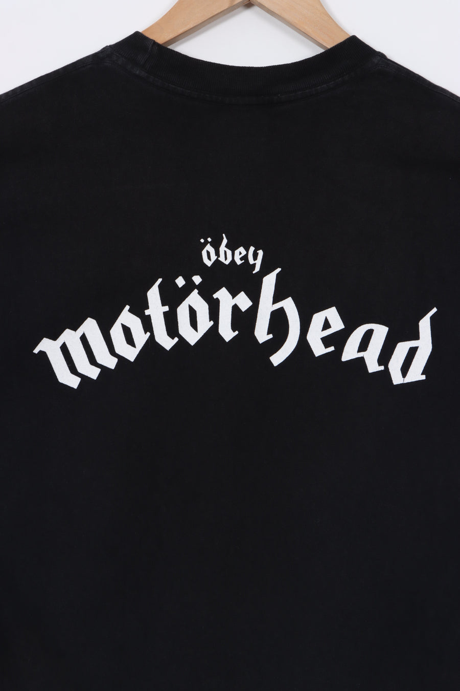 Motorhead Band 'Obey' Front Back Oversized Graphic T-Shirt (S-M)