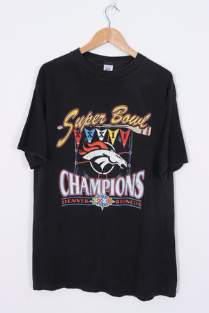 NFL Denver Broncos 1998 Super Bowl Champions LOGO 7 T-Shirt (XL)