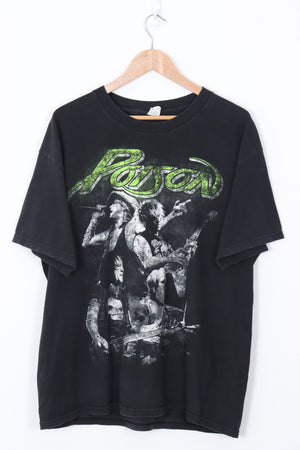 POSION Portraits Green & Black Music Band Tee (XL)