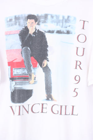 1995 VINTAGE Vince Gill 'When Love Finds You' Music Tee (XL)