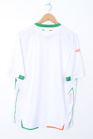 Ireland 2008-2010 UMBRO Away Soccer Jersey (XL)