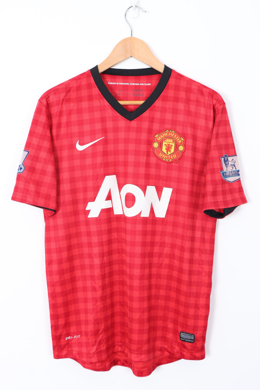 Manchester United 2012/2013 Persie #20 NIKE Home Soccer Jersey (M)