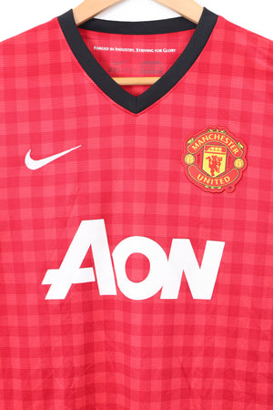 Manchester United 2012/2013 Persie #20 NIKE Home Soccer Jersey (M)