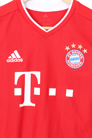 Bayern Munich 2020-2021 ADIDAS Home Soccer Jersey (S)