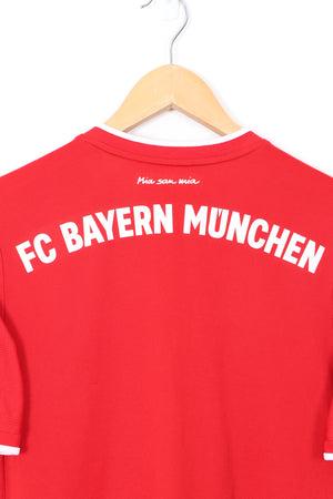 Bayern Munich 2020-2021 ADIDAS Home Soccer Jersey (S)