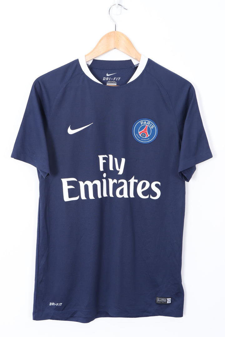 PSG Paris Saint Germain 2015/2016 NIKE Training Soccer Jersey (M)