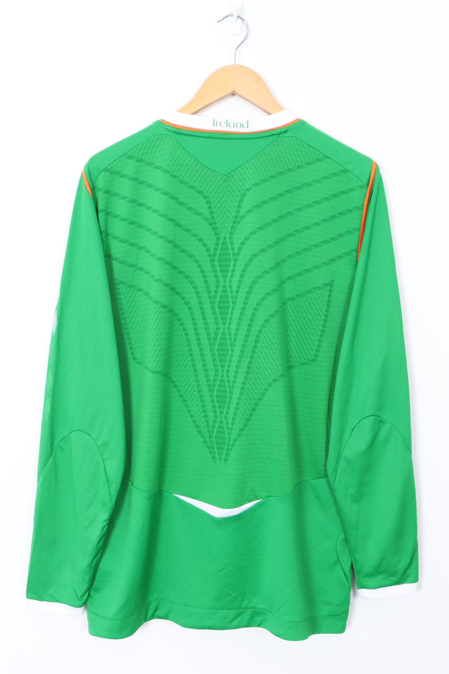 Ireland 2008-2010 UMBRO Long Sleeve Home Soccer Jersey (XL)