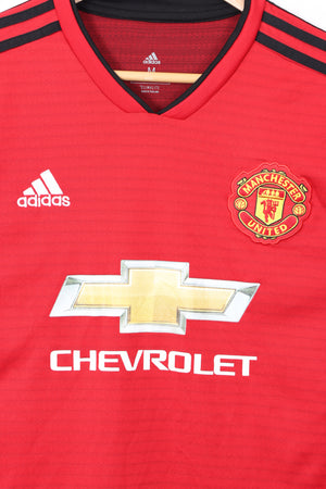 BOOTLEG Manchester United 2018-2019 #14 Home Soccer Jersey (M)