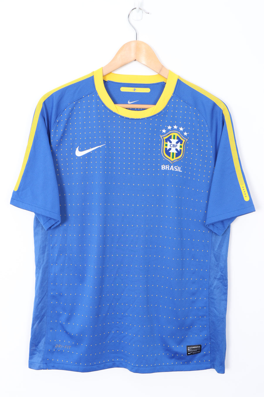 Brazil 2010/2011 NIKE Away Soccer Jersey (M)