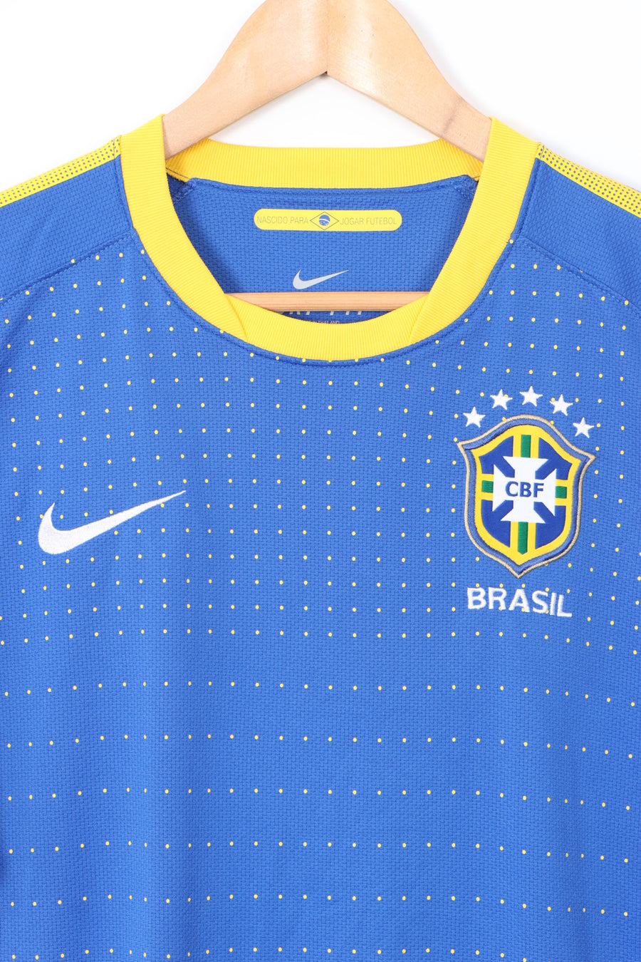 Brazil 2010/2011 NIKE Away Soccer Jersey (M)