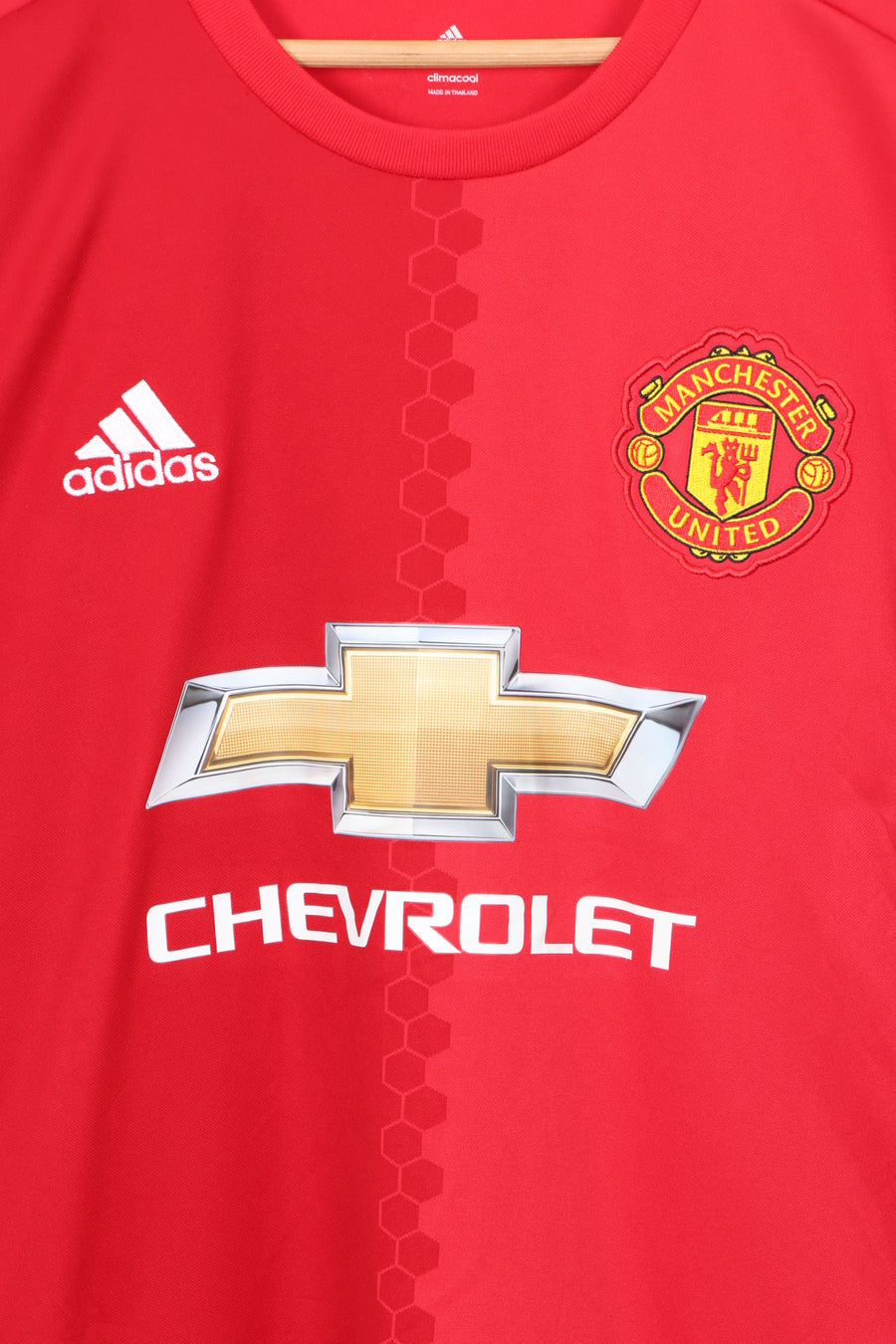 Manchester United 2016/2017 ADIDAS Home Soccer Jersey (L)