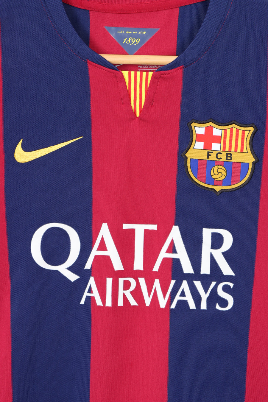 Barcelona 2014/2015 NIKE Home Soccer Jersey (M)