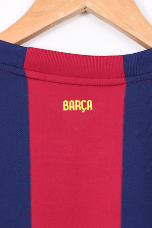 Barcelona 2014/2015 NIKE Home Soccer Jersey (M)