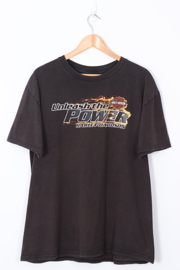 HARLEY DAVIDSON 'Unleash the Power' Carolina Coast Tee (XL)