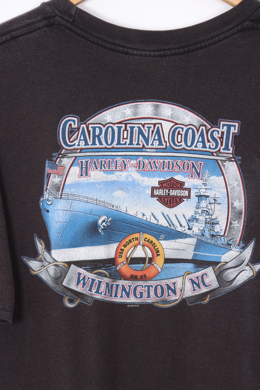 HARLEY DAVIDSON 'Unleash the Power' Carolina Coast Tee (XL)