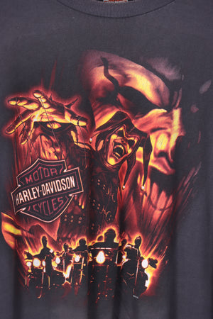 HARLEY DAVIDSON Jester Fire Long Sleeve T-Shirt (XL)