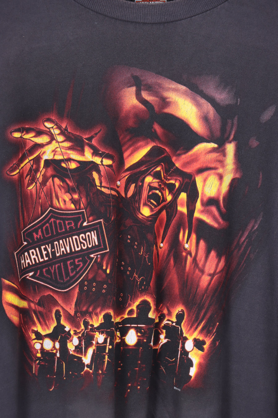 HARLEY DAVIDSON Jester Fire Long Sleeve T-Shirt (XL)