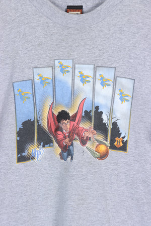 2001 Harry Potter Quidditch Movie Promo Tee (M-L)