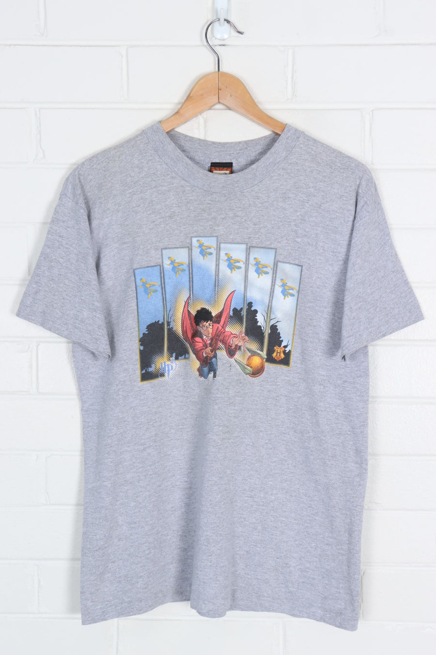 2001 Harry Potter Quidditch Movie Promo Tee (M-L)