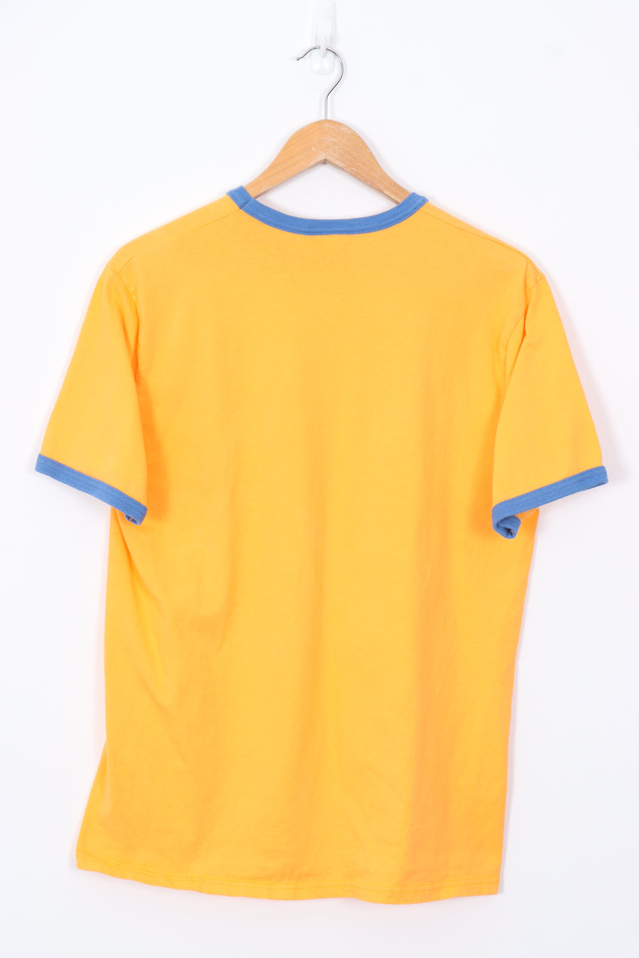 NIKE Swoosh Orange & Blue Ringer Tee (M)