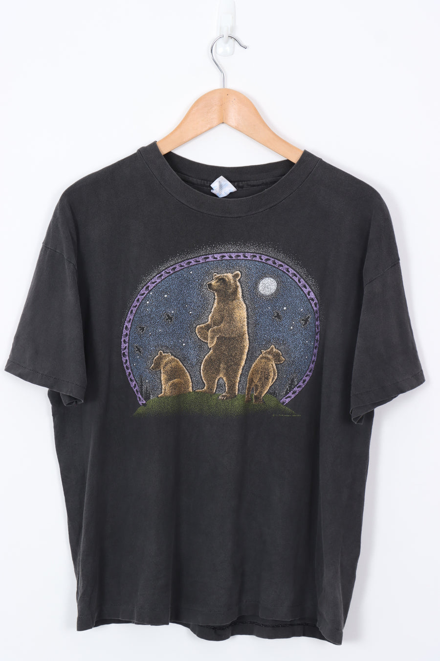 1992 Vintage Bears & Nature Single Stitch Animal Tee (L-XL)