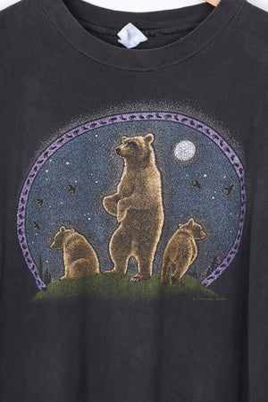 1992 Vintage Bears & Nature Single Stitch Animal Tee (L-XL)