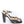 MIU MIU Leather Flower Peep Toe Slingback Heels (37.5)