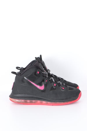 NIKE Air Max 'Uptempo Fuse 360' Black Pink Sneakers (9.5)