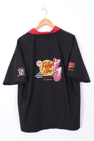 WALT DISNEY WORLDS 'Patty Cake Lounge' Employee Shirt (XL)