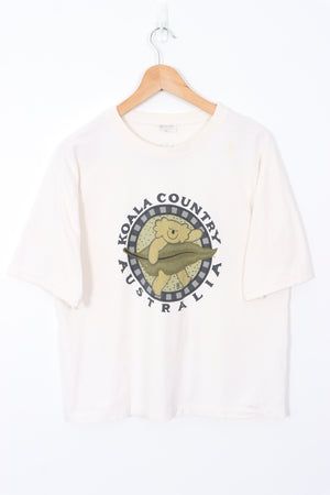 Koala Country Australia Single Stitch Boxy Fit T-Shirt (L)