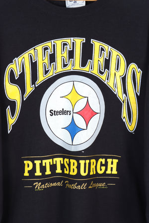 LEE Pittsburgh Steelers NFL Football Sweatshirt USA Made (XL)