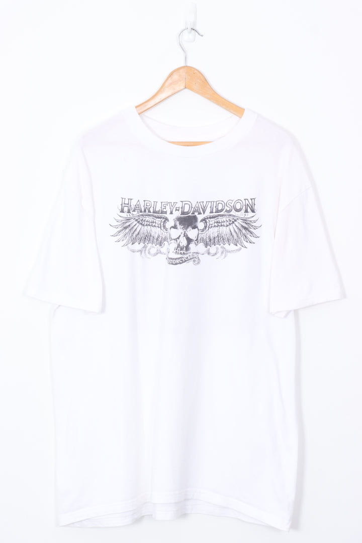 HARLEY DAVIDSON Skull & Eagle White House Washington Tee (XL)