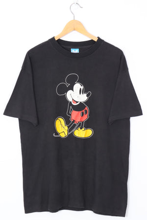 DISNEY MICKEY MOUSE Classic Character USA Made Tee (L)