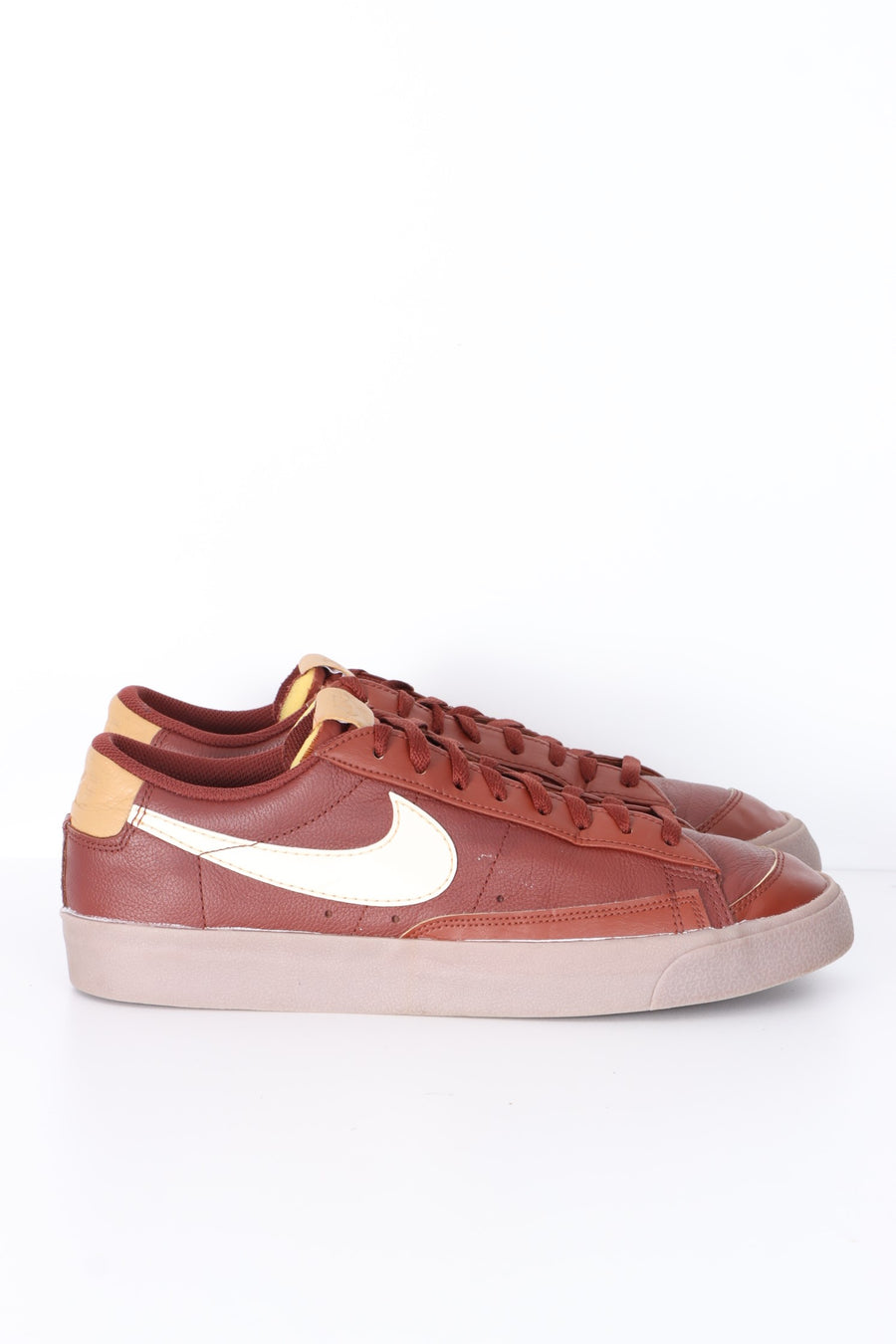 NIKE Blazer Low EMB 'Inspected by Swoosh' Leather Sneakers (12)