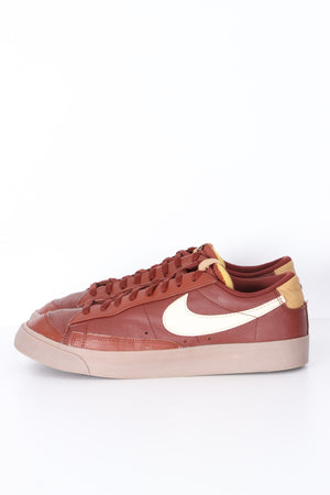 NIKE Blazer Low EMB 'Inspected by Swoosh' Leather Sneakers (12)