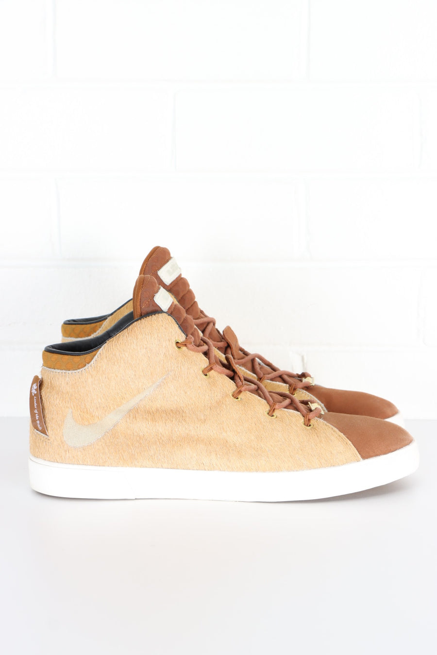 NIKE Lebron XII 12 'Lion's Mane' Fur Sneakers (13)