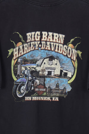 HARLEY DAVIDSON Big Barn USA Made Tee (M-L)