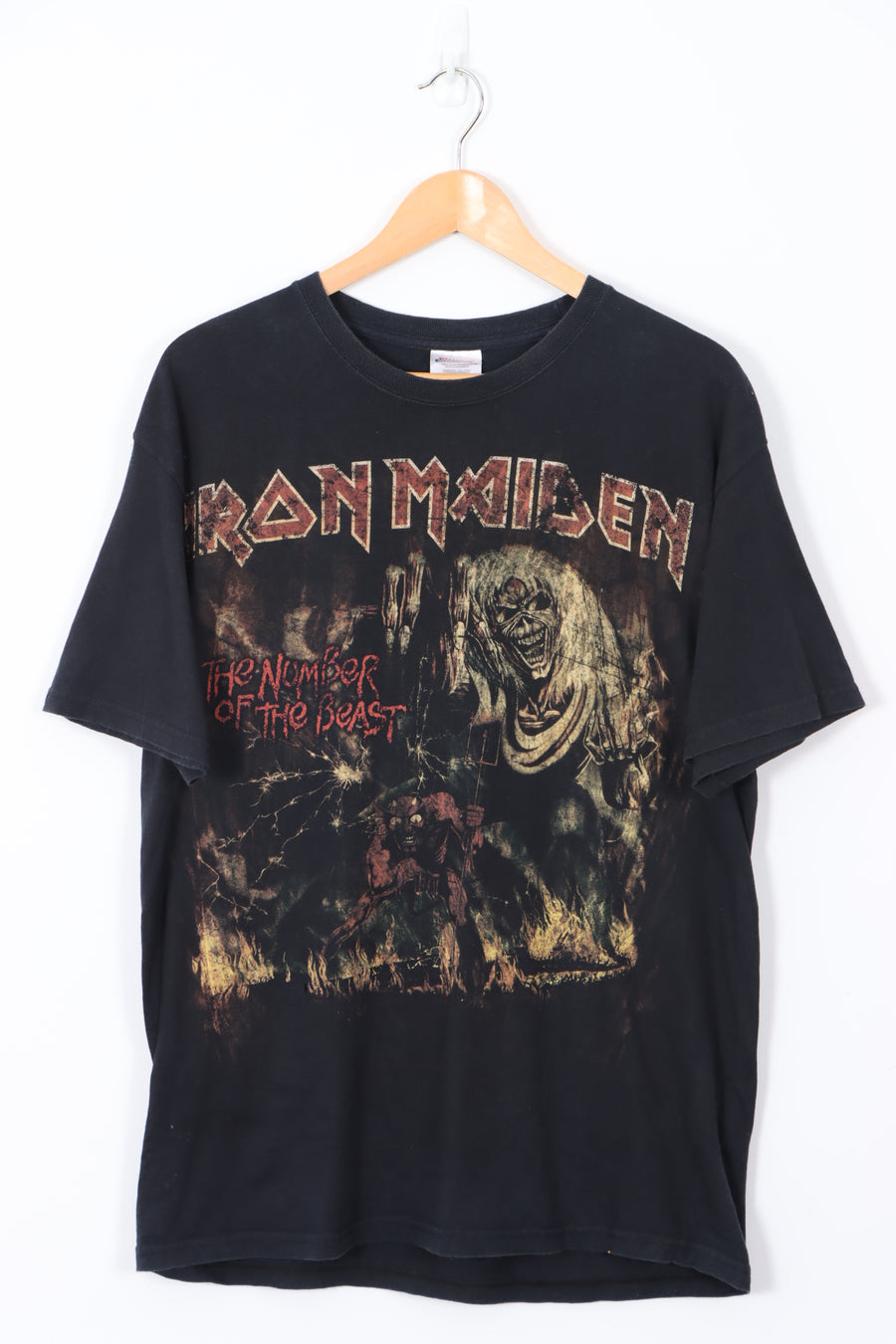 Iron Maiden The Number of the Beast World Tour 1982-83 T-Shirt (L)