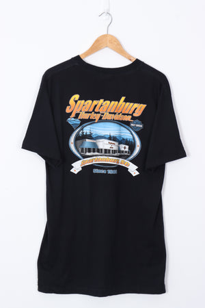 HARLEY DAVIDSON Eagle HD Spartanburg USA Made Tee (M-L)