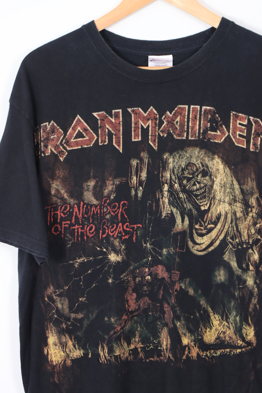 Iron Maiden The Number of the Beast World Tour 1982-83 T-Shirt (L)