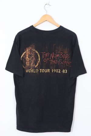 Iron Maiden The Number of the Beast World Tour 1982-83 T-Shirt (L)