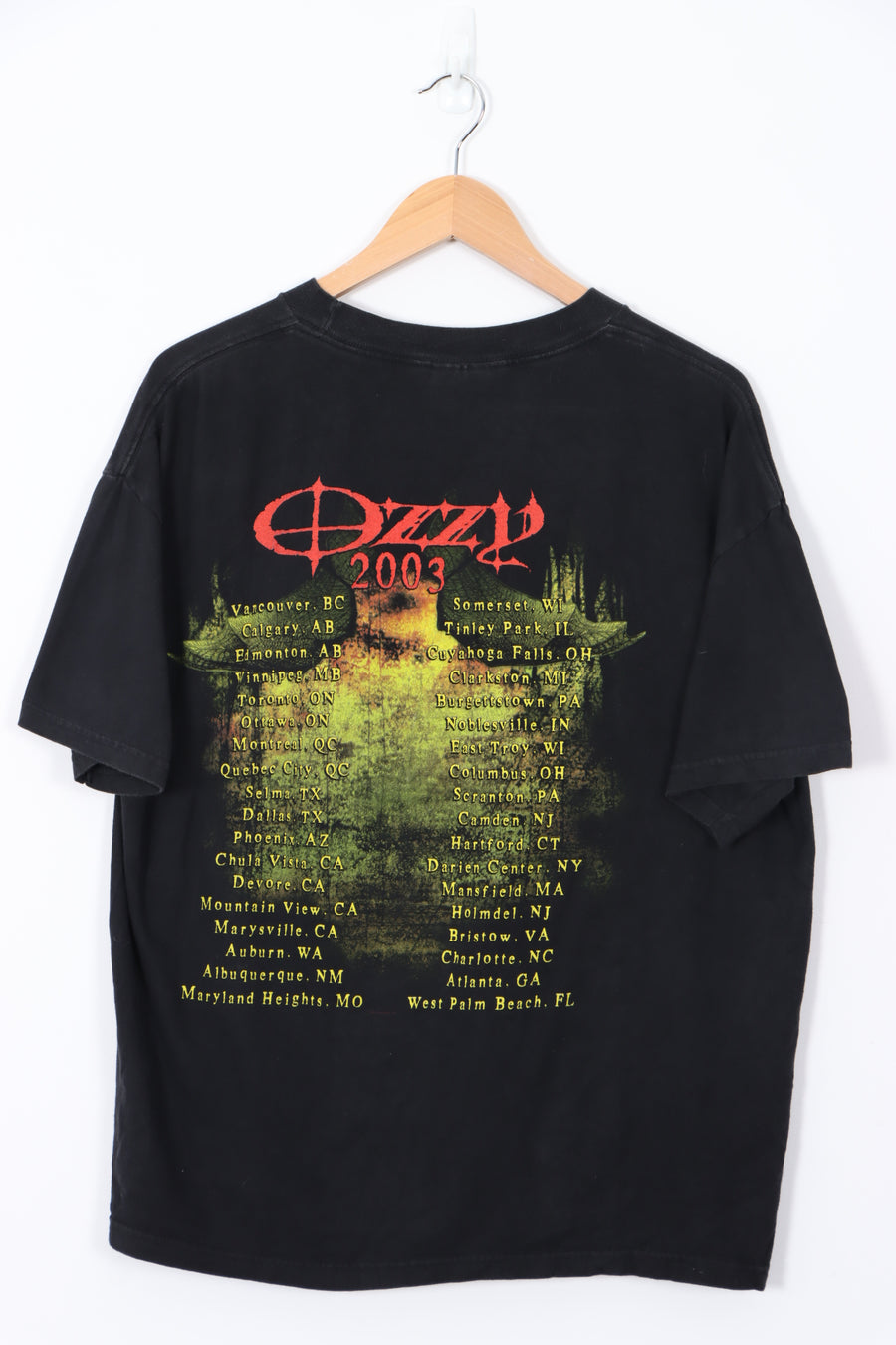 Ozzy Osbourne Tour Promo Music T-Shirt (XL)