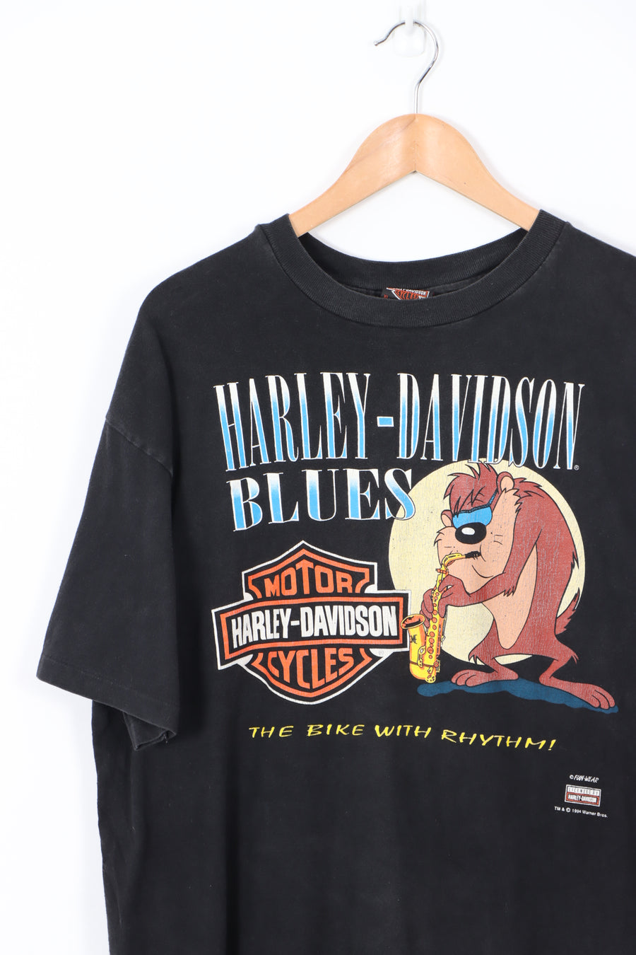 1994 Tasmanian Devil 'The Bike with Rhythm' HARLEY USA Made Tee (XL)