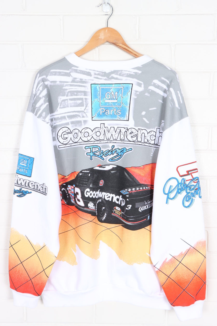 NASCAR Dale Earnhardt 'The Intimidator' Goodwrench Sweatshirt USA Made (XXL)