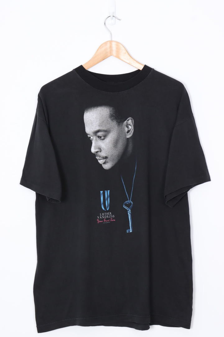 1997 VINTAGE Luther Vandross 'Your Secret Spice' Music Tee (XL)