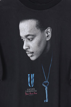 1997 VINTAGE Luther Vandross 'Your Secret Spice' Music Tee (XL)