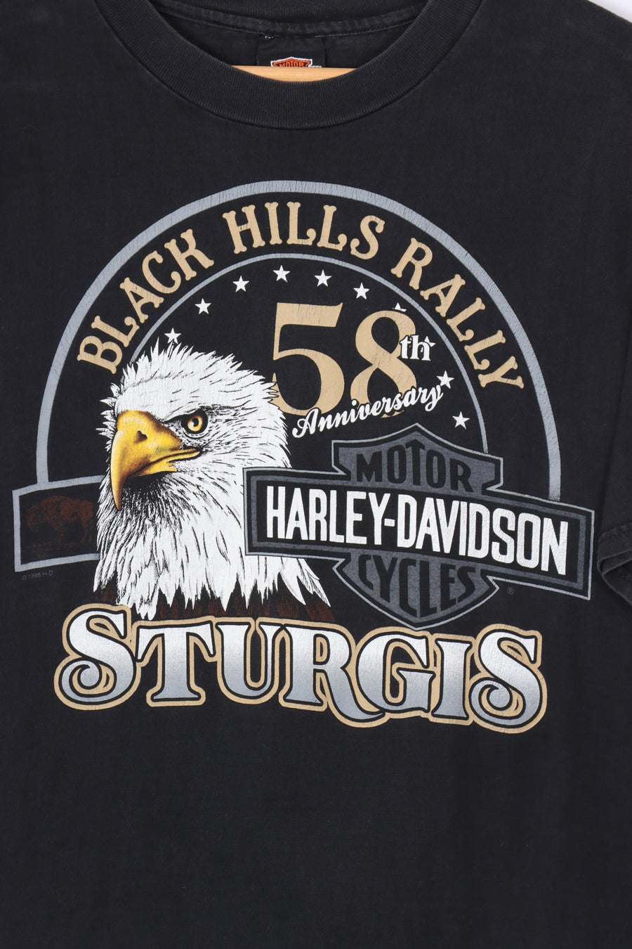 HARLEY DAVIDSON Black Hills Rally 58th Anniversary Tee (L)