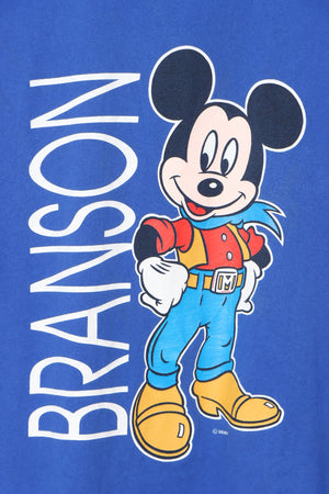 DISNEY Mickey Mouse Branson Cowboy T-Shirt USA Made (XL)